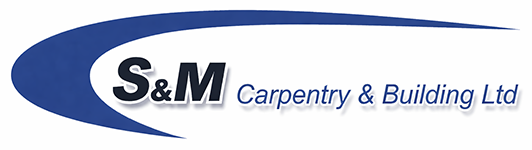 S&M Carpentry & Building logo design-150